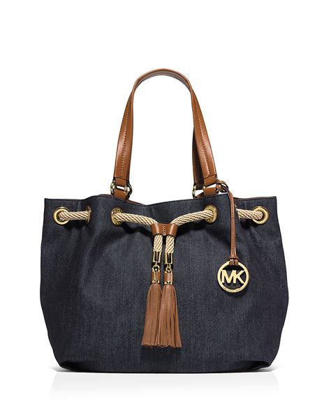 michael kors marina denim bag|michael kors denim wallet.